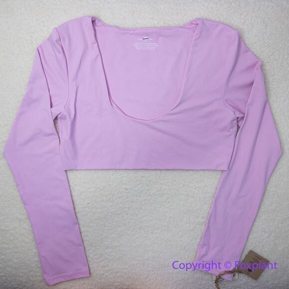 New! Set! Toast Swim crop surf bikini top High Waist, String Bikini Bottom, M - Picture 2 of 16